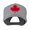 Grey, variant on Canada's Maple Leaf Embroidered Cap - Black OSFM
