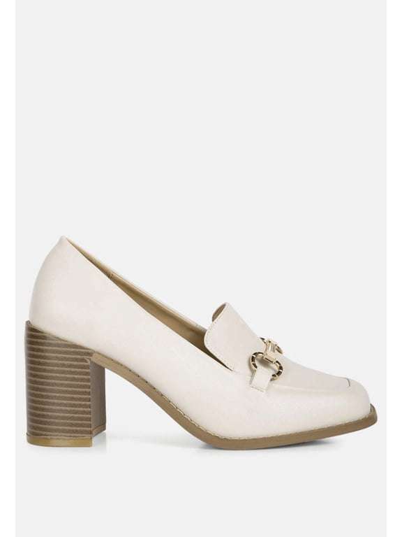 Boss Fav Classic Block Heel Loafers