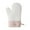 White, variant on JilgTeok 1 Packs Silicone Heat Insulating Gloves for Oven Microwave Anti Scalding Thickened Kitchen Baking Gloves Washable Kitchen Mittens for Cooking Baking BBQ Grilling
