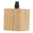 thumbnail image 4 of S SERENABLE Bulb Holder Workshops Office Kitchen Replacement Part Wooden Lamp Holder Cup 6.2cmx6.5cm, 4 of 9
