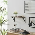 thumbnail image 3 of Danya B. Genoa Shelf on Triangular Bracket, 3 of 7