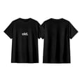 thumbnail image 3 of Unisex "old." Funny Sarcastic Minimalist Cotton T-Shirt Birthday Humor Gift L, 3 of 6