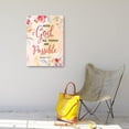 thumbnail image 5 of With God All Things Are Possible Matthew 19:26 Canvas Wall Art,Bible Verse Scripture Canvas Painting Prints for Christian Home Bedroom Office Church Religious Wall Decor, 5 of 6