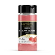 GranAroma Strawberry Fruit Powder, Juicy, Zesty, Perfect for Smoothies, Baking, Desserts, and Beverages 2 Ounce