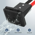 thumbnail image 4 of 120 Amp Battery Quick Disconnect Connector with Plug Mounting Panel Battery Cable Connector Battery Terminal Connectors Flush Mount Recessed Plate, 4 of 12