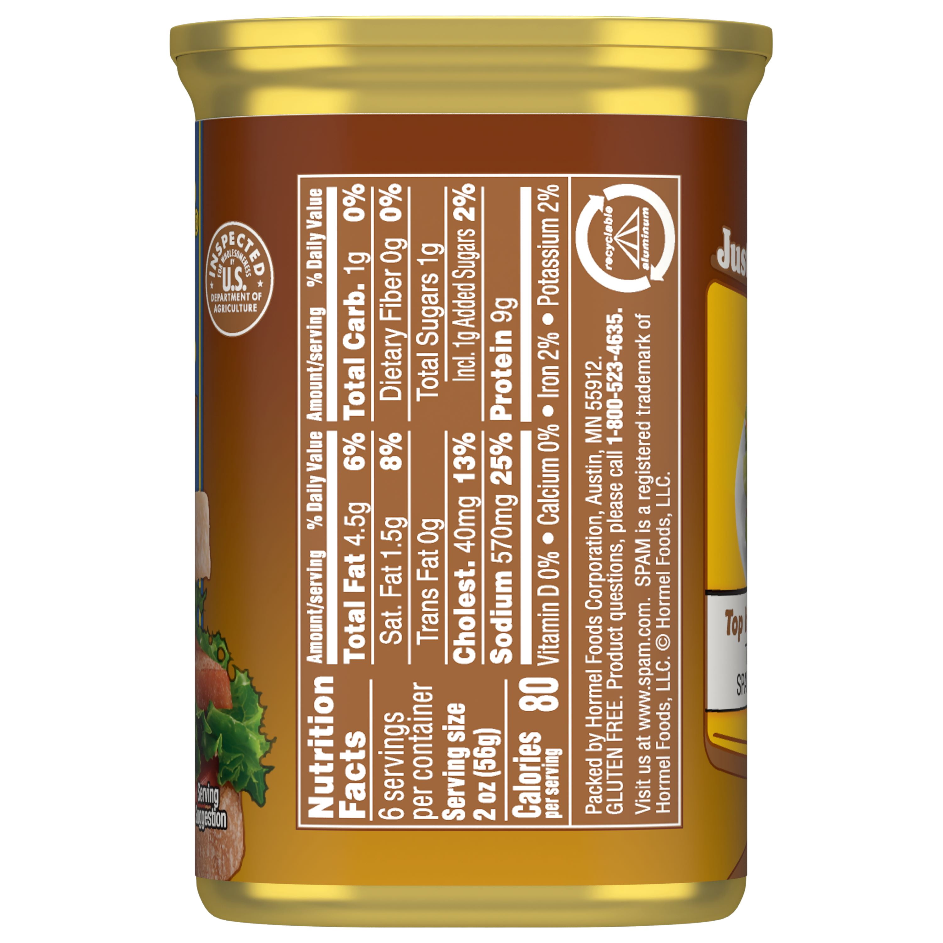 (3 pack) SPAM Oven Roasted Turkey, 12 oz Can
