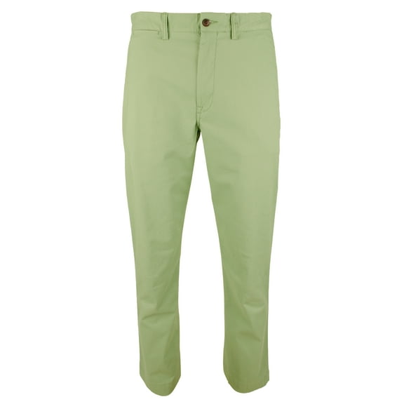 Men's Straight Fit Stretch Twill Chino Pants Grn-G 34x30