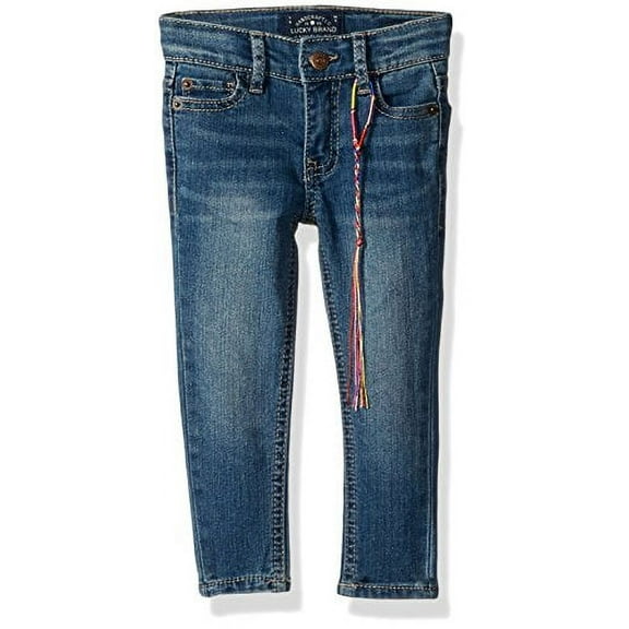Lucky Brand Girls' Big Zoe Skinny Denim Jean, Ada Wash, 16