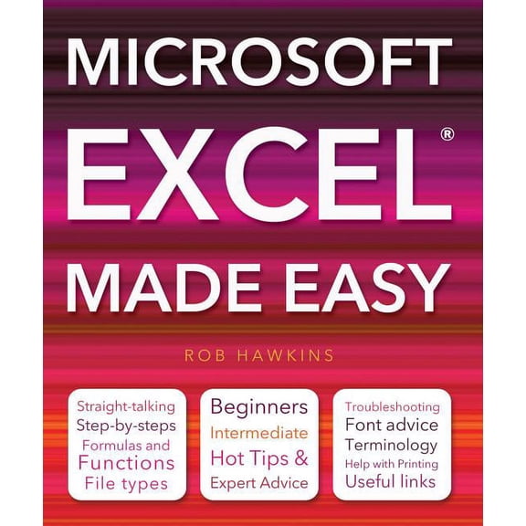 Computing Made Easy: Microsoft Excel Made Easy (Paperback)