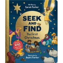 Seek and Find Seek and Find: The First Christmas: With Over 450 Things to Find and Count!, (Board Book)