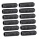 thumbnail image 5 of Tornillos de bloqueo de sillín y puente de trémolo negros de 12 piezas para piezas de bajo de guitarra, 5 of 8