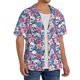 thumbnail image 2 of Fotbe Skull Camisa Estampada de Manga Corta para Hombre, Casual de Verano, Estilo Playero, Sin Arrugas-Large, 2 of 5