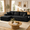 Left Facing Chaise - Black, variant on 108" Boneless Sofa for Living Room, Neche Modern L-Shaped Corduroy Sectional, Modular Cloud Couch with Deep Seating Upholstered Sofa, Oversized,No Assembly, Black