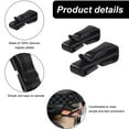 thumbnail image 4 of BUYISI Non Slip Buckle Clips For Backpack Straps Adjustable Fasteners 10 Pack Black 49Mm, 4 of 5