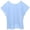 Light Blue, variant on T-Shirt Women Short Sleeves Crew Neck Lightweight Light Blue Summer Shirts Y2k Tops