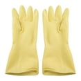 thumbnail image 2 of 1 Paire de Gants Industriels en Latex Résistants aux Acides Gants de Protection, 2 of 6