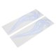 thumbnail image 1 of Car Hood Decal for Car Decorations 2Pcs Blue PVC Flame Design Vinyl Sticker, 1 of 5