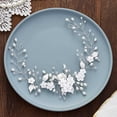thumbnail image 2 of Flower Hair Vine Pearl Bridal Headpieces Wedding Hair Accessories Silver Prom Hair Accessories for Brides and Women, 2 of 4