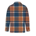 thumbnail image 5 of Horkkom Button Up Shirt Women Long Sleeve Christmas Plaid Shirts Casual Loose Flannel Shirt M, 5 of 9