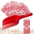 thumbnail image 1 of Poppy's Plastic Popcorn Scoop Bundle - 200 Bags and Plastic Popcorn Scooper, Popcorn Machine Accessories for Popcorn Bars, Movie Nights, Concessions, 1 of 7