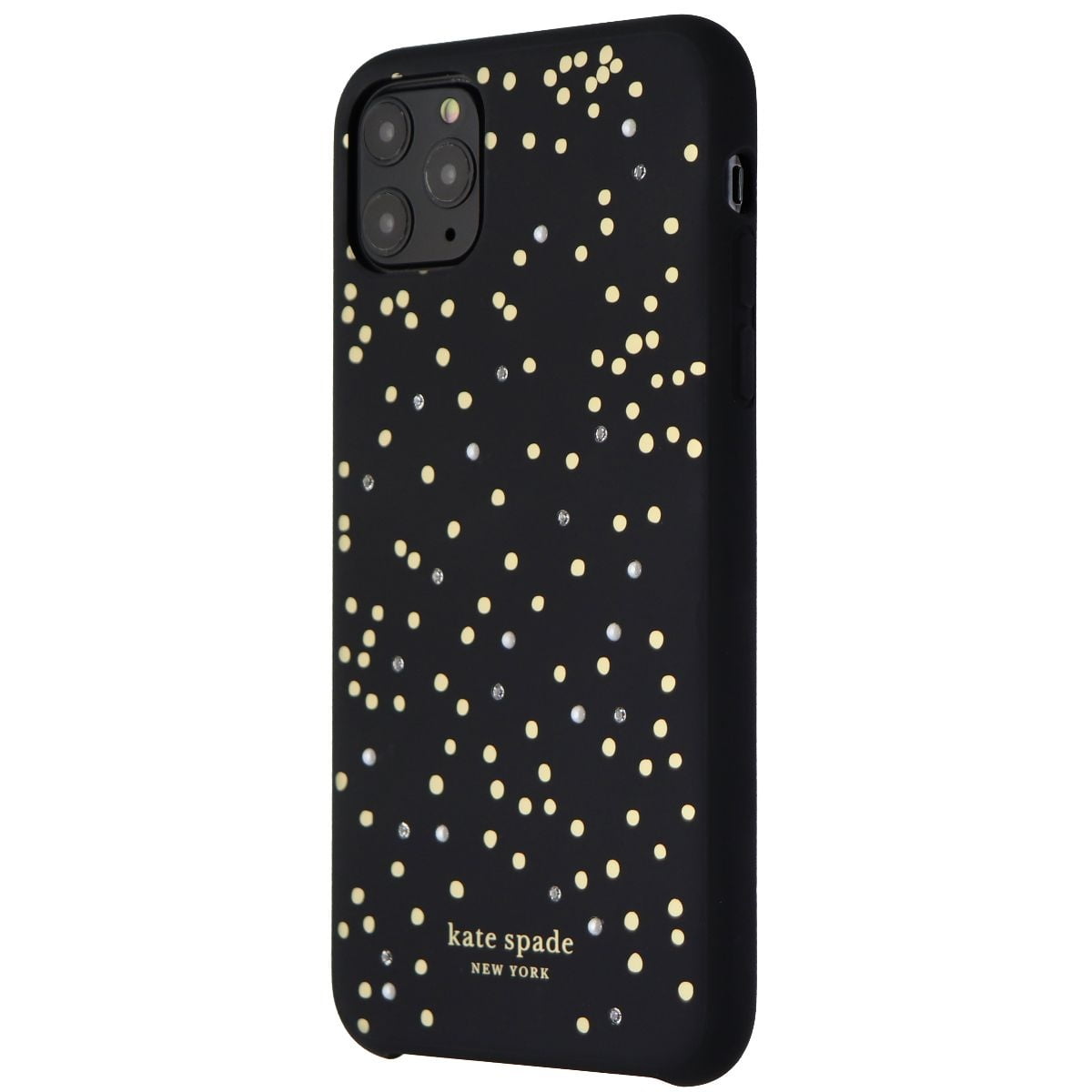 Kate Spade Soft Touch Case for iPhone 11 Pro Max (6.5-inch) Black Disco