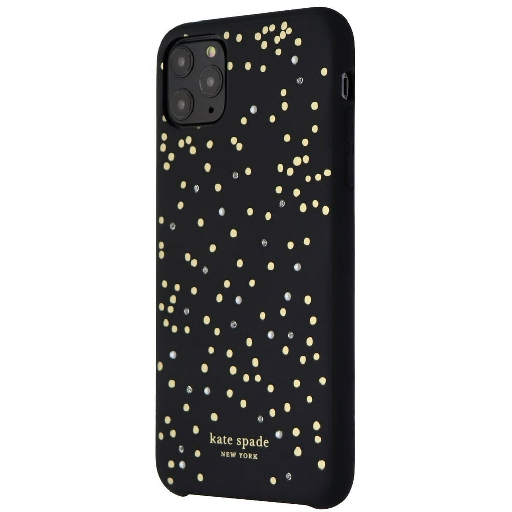 Kate Spade Soft Touch Case for iPhone 11 Pro Max (6.5-inch) Black Disco