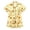 H64 Yellow, variant on SJLDQY Halloween Girls' Satin Pajamas 2 Piece Short Sleeve Ghost Pumpkin Shirts Shorts Loungewear Sets Casual Sleepwear Button Down Pj Sets for Girls