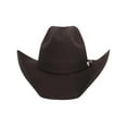 thumbnail image 2 of El General Felt Western Hat 50x Dark Brown 35008, 2 of 2