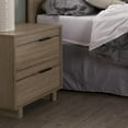 thumbnail image 2 of Allora 2 Drawer Nightstand in Rustic Oak, 2 of 5