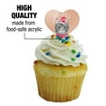 thumbnail image 3 of Meowy Merry Christmas Cat in Sweater and Hat Heart Love Cupcake Picks Toppers Decoration Set of 6, 3 of 7
