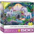 thumbnail image 1 of Puzle EuroGraphics EURHR Unicorn Fairy Land, 500 piezas, 1 of 3