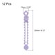thumbnail image 2 of Uxcell 12Pack de Correas de Cable de Silicona de 4.7 Pulgadas, Organizadores Reutilizables de Cable, Morado, 2 of 7