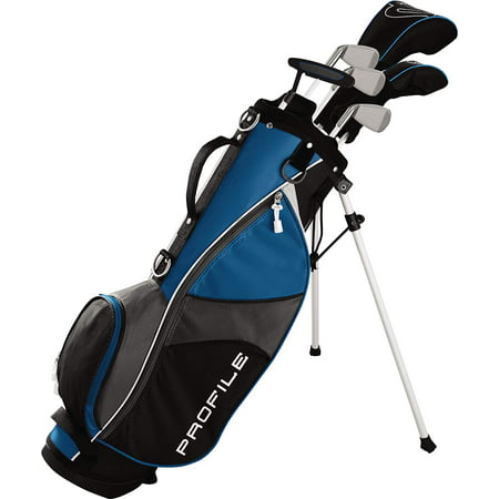 Profile JGI Junior Large Complete Golf Club Set Blue Right (Best Starter Golf Clubs Uk)