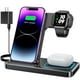 thumbnail image 1 of DUMTERR Cargador inalámbrico 3 en 1 para iPhone 15/14/13/12, estación de carga inalámbrica para dispositivos Apple, soporte de carga para Apple Watch Series, para AirPods, 1 of 5