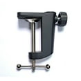 thumbnail image 1 of Premium All-Aluminum Cantilever Clamp Stand with 360° Rotation - Sturdy Metal Base for Desk Lamps, Aromatherapy Diffusers & Small Devices - Easy Installation, Stylish Black/White Finish for, 1 of 5