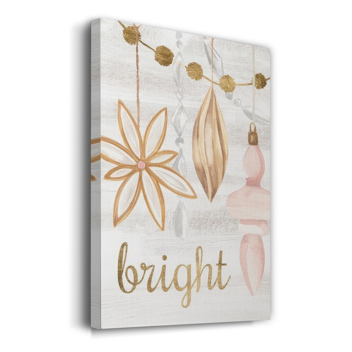 Elegant Ornaments Collection B- Gallery Wrapped Canvas