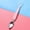 Pink, variant on JGJJUGN Fruit Double-Ended Scraper Spoon for Baby Food | 304 Stainless Steel Soft Spoon & Scraper | Safe, Easy to Clean, Ideal for Purees & Yogurt