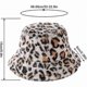 thumbnail image 3 of Women's Leopard Print Faux Fur Bucket Hat Fluffy Winter Warmer Plush Fisherman, 3 of 5