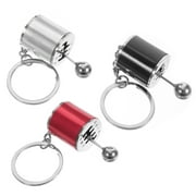 3 Pcs Bags Be Safe Keychain Accessories for Men Auto Parts Car Man Chains Keys Zinc Alloy