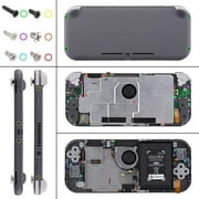 eXtremeRate Glacier Blue DIY Replacement Shell for Nintendo Switch Lite, NSL Handheld Controller Housing w/Screen Protector, Custom Case Cover for Nintendo Switch Lite