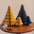 thumbnail image 4 of Bolas de nido de abeja para Navidad, colgantes de bolas de papel para árbol de Navidad, adornos para decorar el ambiente, suministros y accesorios, 4 of 5