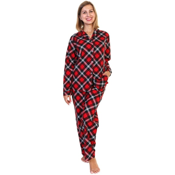 Angelina COZY Flannel Pajama Set (1-Pack)