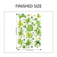 thumbnail image 3 of Hoja Verde Guirlanda de San Patricio Día de la Ventana Decoración de la Pared Pegatinas, Rojo 59x40cm Decal para la Puerta Plana de Vidrio O la Pared de Azulejos, 3 of 7