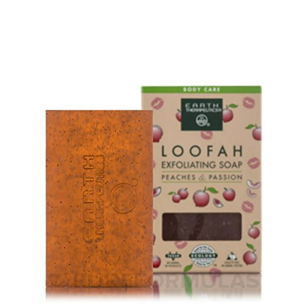 Earth Therapeutics Loofah Exfoliating Bar Soap Oatmeal and Honey 4.2