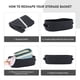 thumbnail image 2 of Toystoory Cesta organizadora para encimera de baño, cesta de almacenamiento tejida con cuerda de algodón, bolsas organizadoras de Juegos de accesorios de baño, 2 of 6