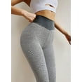 thumbnail image 5 of Women's High Waist Yoga Pants Tummy Control Workout Leggings Butt Lifting Scrunch Booty Tights, 5 of 5