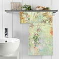 thumbnail image 5 of Dreamtimes Abstract Colorful Flowers Bath Towels Set 1 Bath Towel 1 Washcloth Extra Absorbent 100% Cotton Towels, Super Soft Bathroom Towels for Home, Hotel, 5 of 7