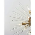 thumbnail image 3 of Maxim Polaris 16-Light Pendant - Satin Brass - 28666CLSBR, 3 of 5