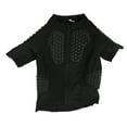 thumbnail image 1 of Padded Football Protective Shirt Adult Padded Goalkeeper Shirt with EVA Pads, Goalkeeper Padded Compression Shirt Protective Short Sleeve Goalie Jersey for Soccer Baseball, 1 of 7