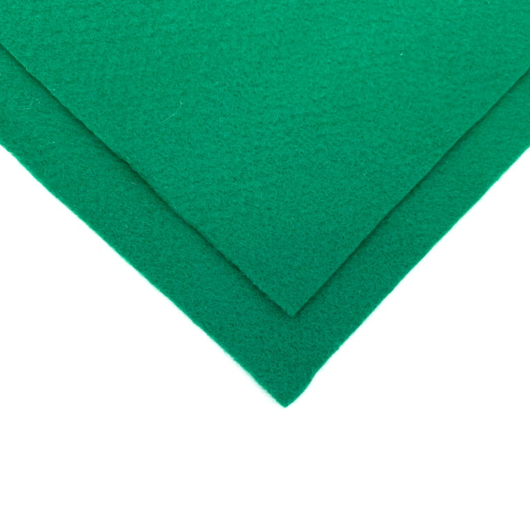 Green Felt Fabric By The Yard